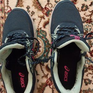 Worn Asics Womens Athletic Shoe 10 Wide